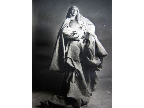 ORLAN, still from "Incidental striptease," 1974-1975