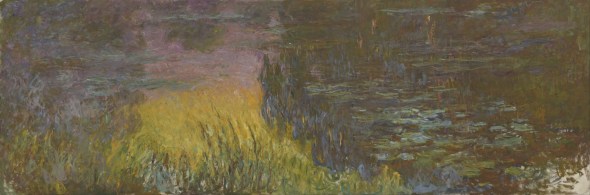 Monet, The Water Lilies - Setting Sun, 1914-1926