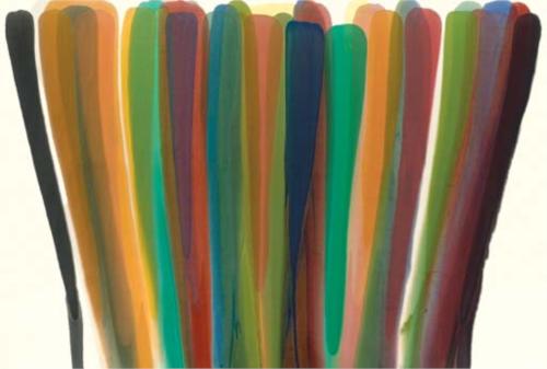 Morris Louis, While Series II, 1960